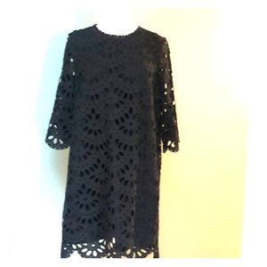 Ann Taylor appliqué dress